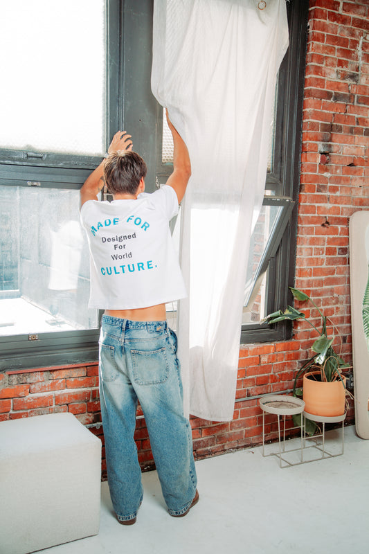 MADE FOR CULTURE, DESIGNED FOR WORLD TEE